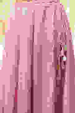 Powder Pink Embroidered Front Open Suit Set image number 1