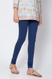Fuschia Cotton Blend Solid Churidar image number 0