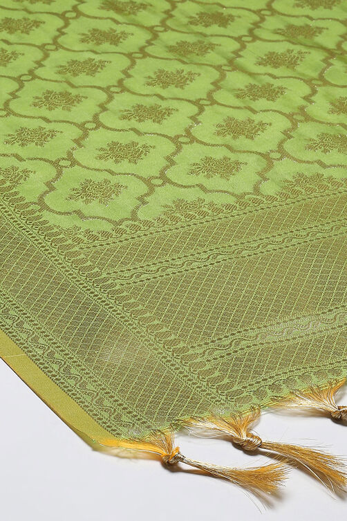 Rani Poly Viscose Anarkali Yarndyed Kurta Churidar Suit Set image number 3