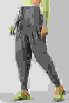 Indigo Cotton Relaxed Salwar image number 2