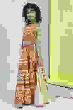 Multi-Colored Cotton Lehenga Set image number 7