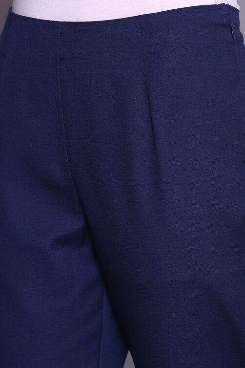 Green Bay Cotton Blend Solid Pant image number 1