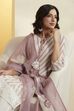 Black & White Printed Cotton Straight Kurta Set image number 1