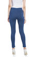Off White Cotton Lycra Leggings image number 4