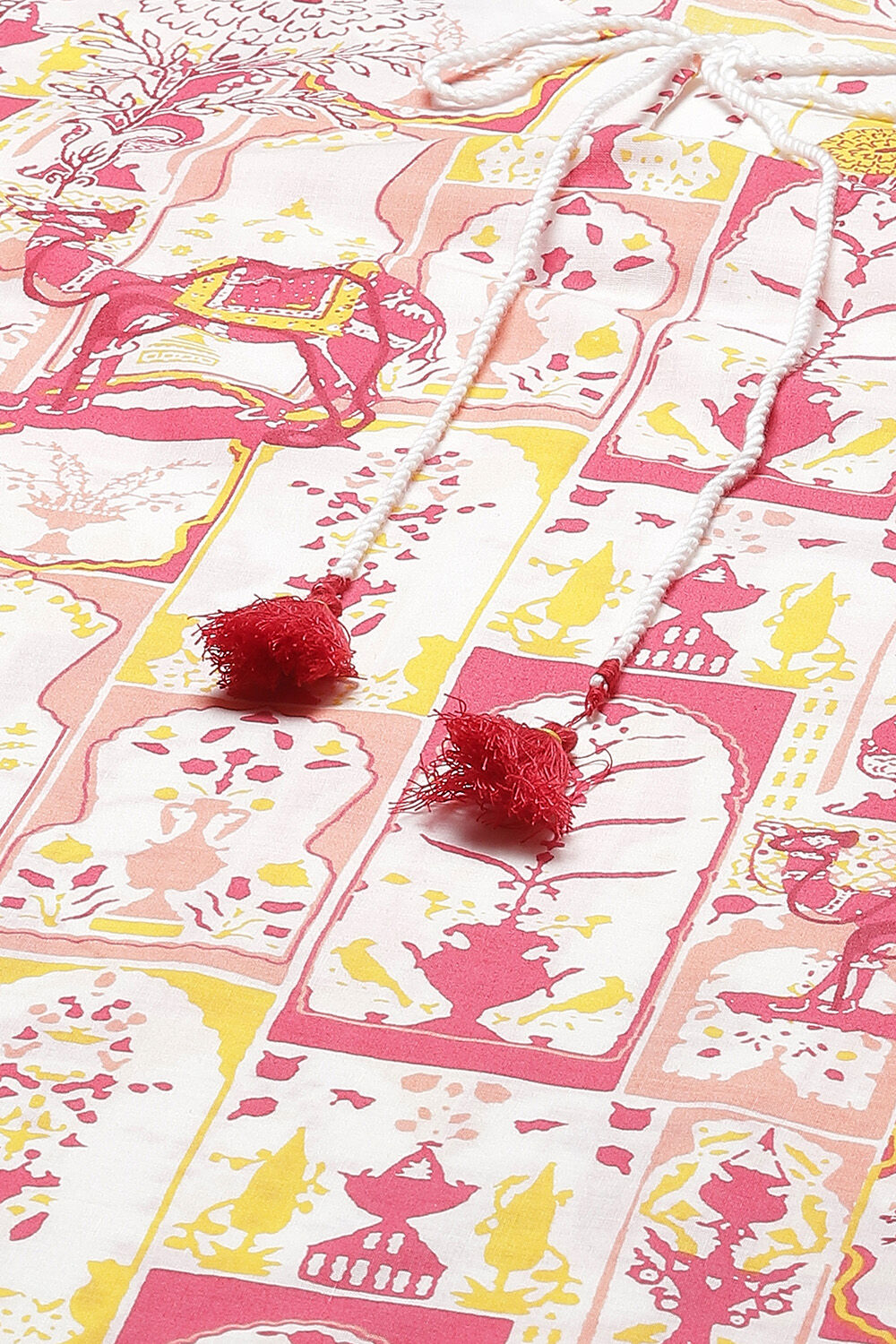 Indigo Cotton Straight Kurta Regular Pant Suit Set image number 1