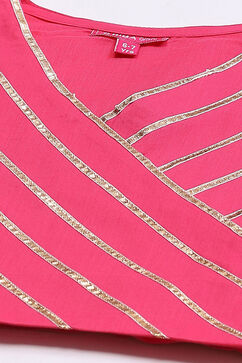 Yellow Cotton Lehenga Set image number 1