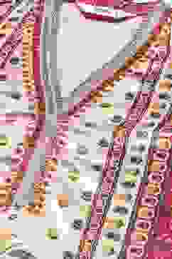 Maroon Silk Blend Straight Kurta Slim Pants Suit Set image number 1