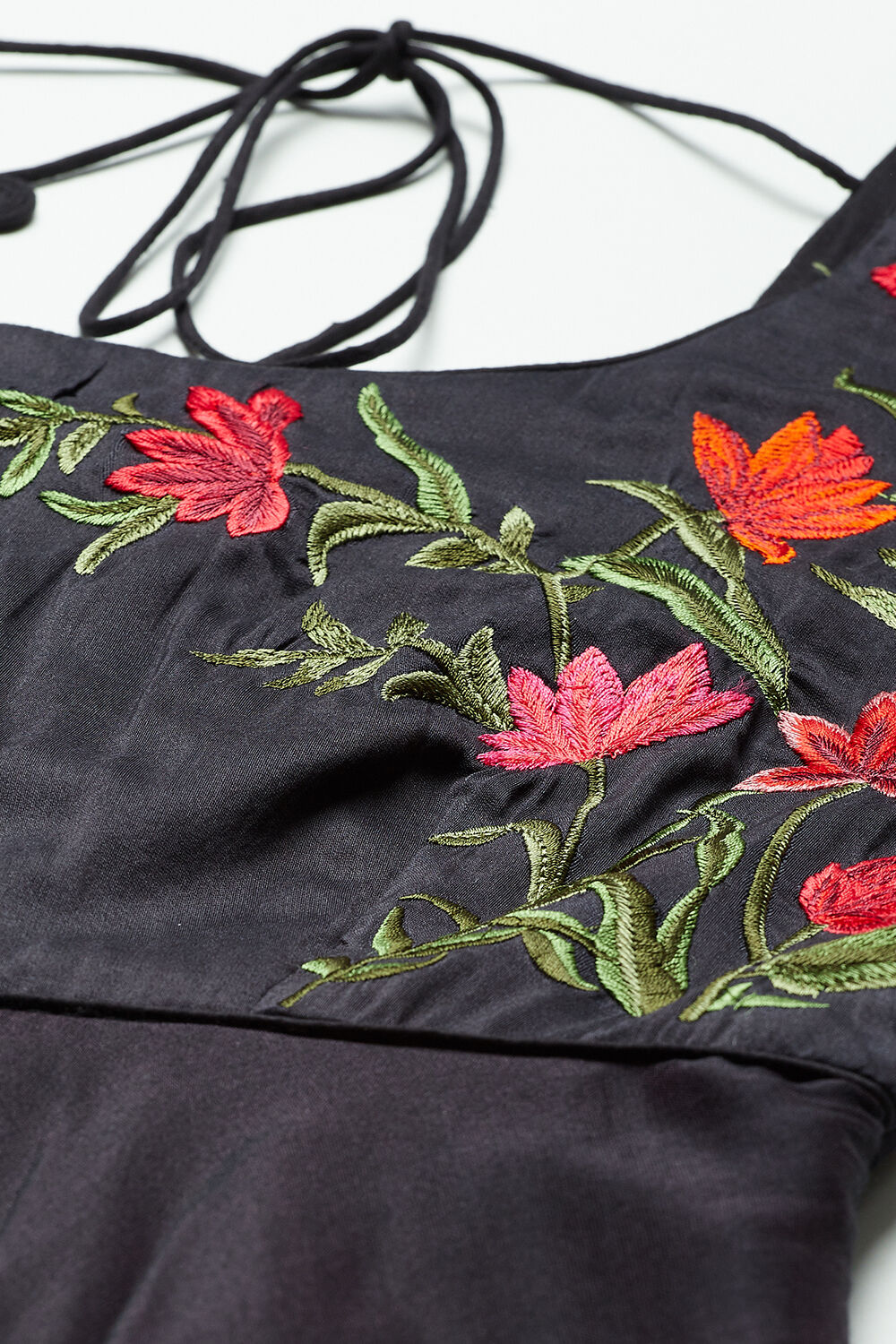 Rohit Bal Beige Cotton Silk Flared Printed Suit Set image number 1