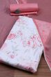 Green Cotton Printed Embroidered Unstitched Suit Set image number 0