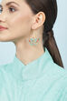 Turquoise Alloy Earrings image number 3