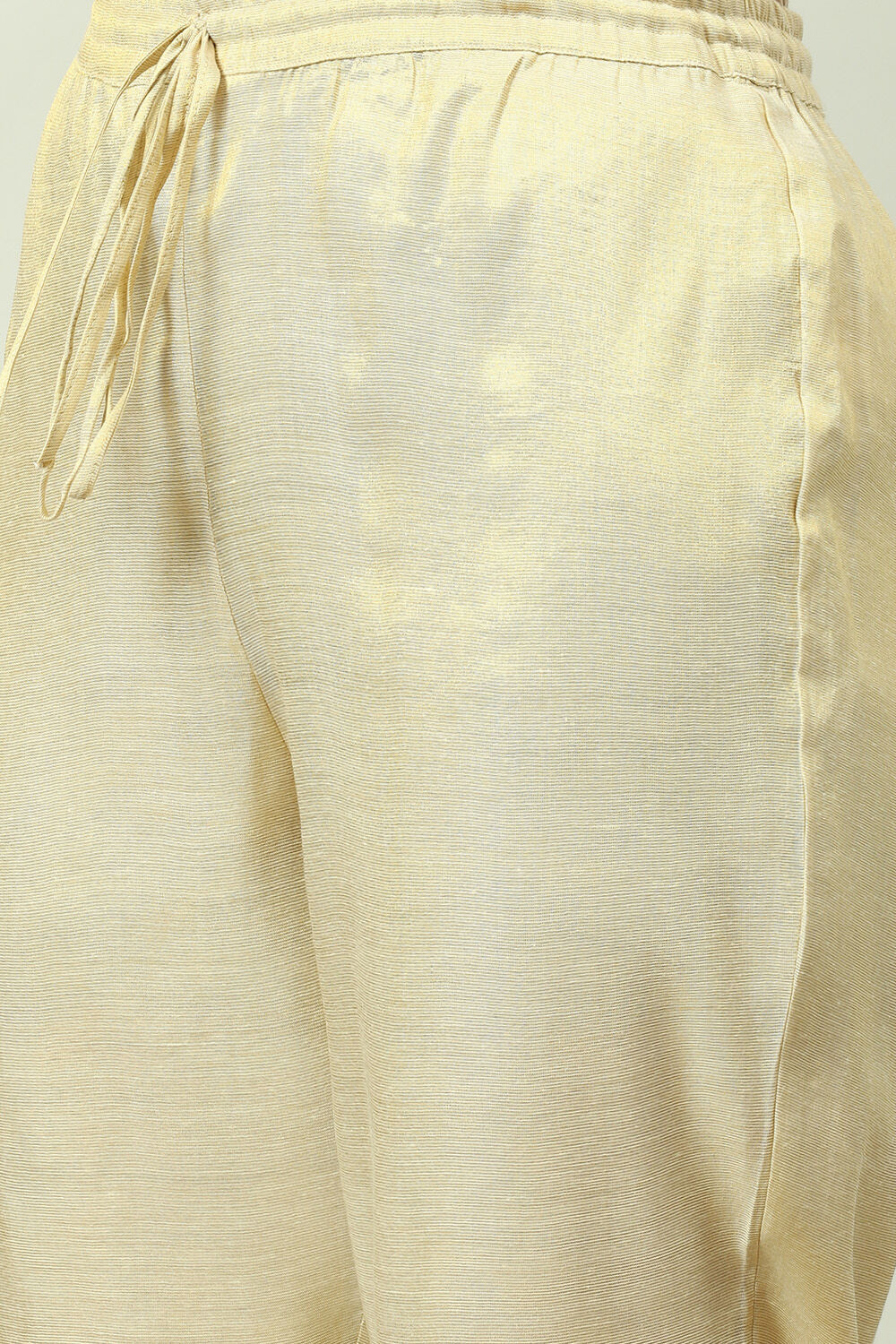 Beige Cotton Pants image number 1