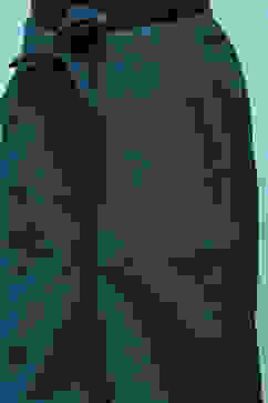 Teal Polyester Solid Pants image number 1