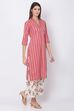 Blue Relaxed Kurta Palazzo Suit Set image number 5