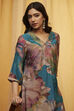 Rust Poly Viscose Straight Kurta image number 1
