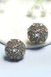 Pink Green Brass Studs image number 0