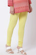 Fuschia Cotton Blend Solid Churidar image number 1