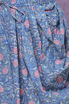 Pink Cotton Straight Kurta Dhoti Salwar Suit Set image number 2