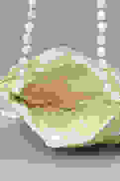 Peach Fabric Potli Bag image number 5