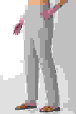 Beige Cotton Chinos Pants image number 2