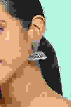 Oxidised Gold Brass Jhumka image number 1