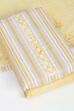 Orange Cotton Unstitched Suit Set image number 5