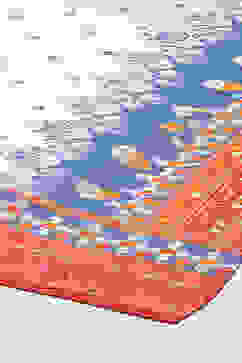 Blue Cotton Straight Kurta Cross Yoke Salwar Suit Set image number 4