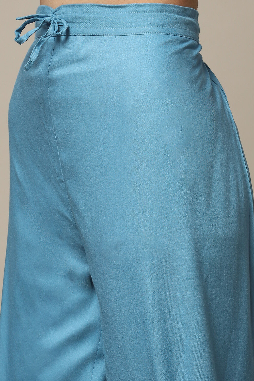 Pink Viscose Straight Printed 3 Piece Set image number 4