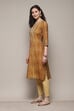 Wine Poly Viscose Straight Printed Kurta image number 2