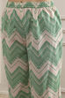 Green Cotton A-Line Printed Suit Set image number 6