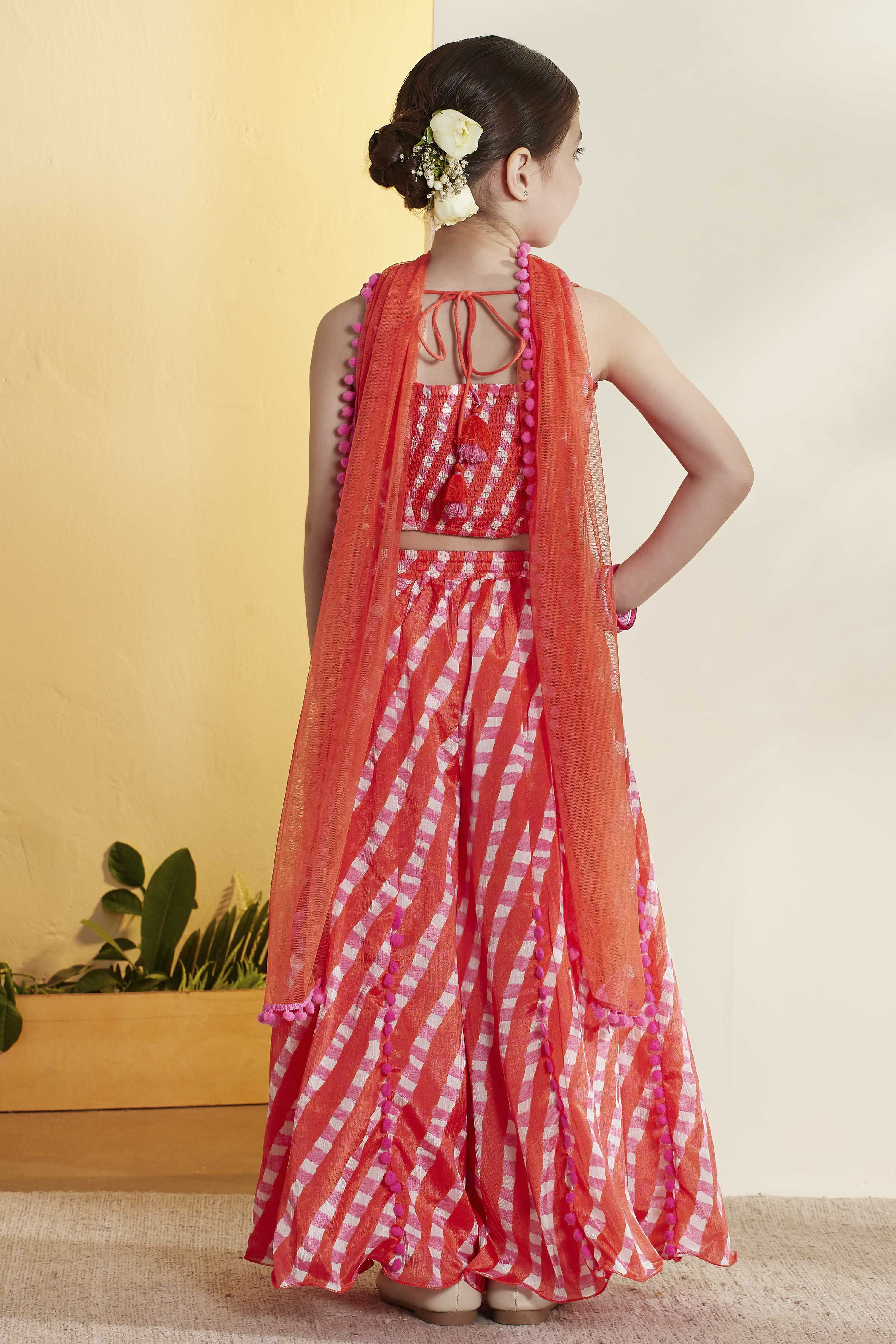 Pink Polyester Straight Suit Set image number 5