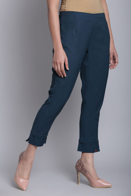 Green Bay Cotton Blend Solid Pant image number 2
