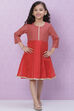 Pink Art Silk Short Kurti image number 5
