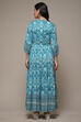 Orange Rayon Tiered Dress image number 2