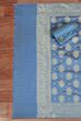 Blue  Unstitched Suit Set image number 3