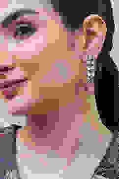 Light Pink Brass Drop & Danglers image number 1