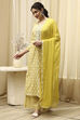 Coral Cotton Printed Embroidered Unstitched Suit Set image number 1