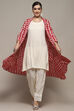 Pink Cotton Straight Kurta Set