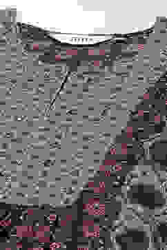 Black Viscose A-Line Kurta Palazzo Suit Set image number 1