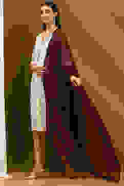 Brown Polyester Dupatta image number 0