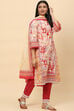 Indigo Cotton Straight Kurta Regular Pant Suit Set image number 6