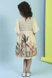 Beige Polyester Dress image number 3
