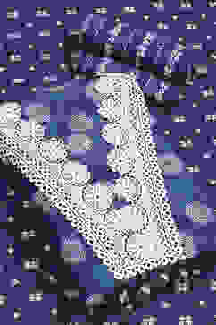 Indigo Cotton Unstitched Suit Set image number 3