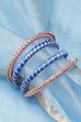 Blue And Peach Girls Bangles image number 0