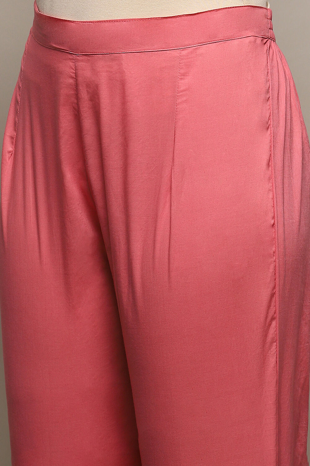 Blue Green Cotton Blend Unstitched Suit set image number 3