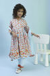 Sky Blue Cotton Front-open Suit Set image number 0