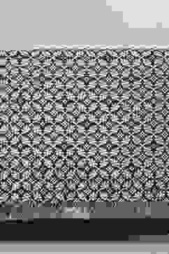 Black Polycotton Clutch image number 1