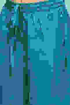 Green Polyester Gathered Printed 2 Piece Set image number 2