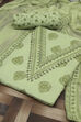 Pastel Cotton Printed Unstitched Suit Set image number 1
