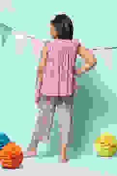 Purple Rayon Printed Sleepwear image number 4