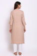 Aqua Rayon Straight Kurta image number 5